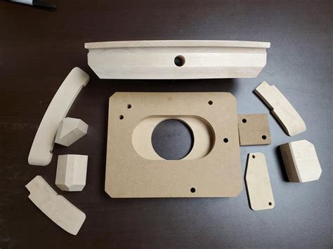 Custom CNC Wood Parts .